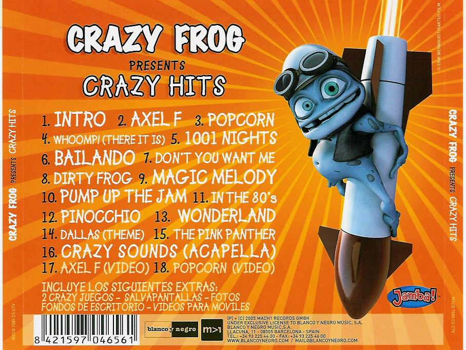 Crazy Frog  Crazy Hits 2005 : Back